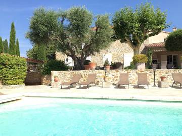 Chambre d’hôte pour 2 personnes, avec jardin et piscine à Saint-Cyr-sur-Mer