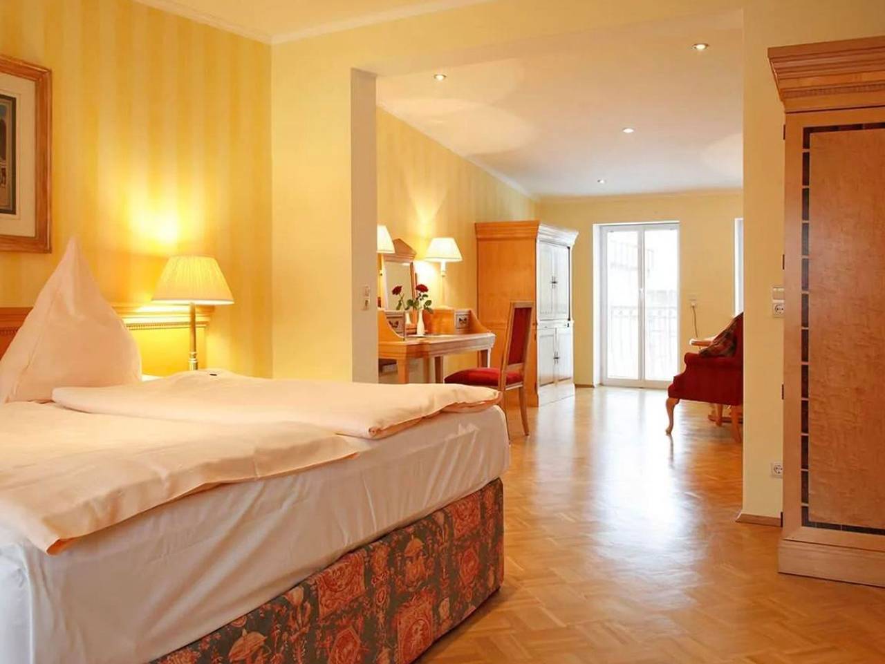 Weinhaus Wöhler - Doppelzimmer in Schwerin, Schweriner See