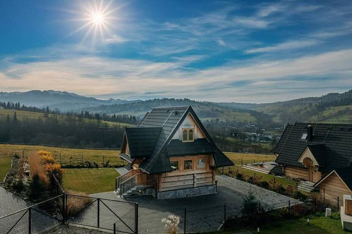 Casetta di legno per 6 persone, con sauna - 1