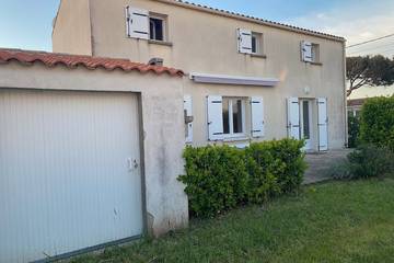 Gîte pour 6 personnes, avec jardin, animaux acceptés dans Plage des Huttes