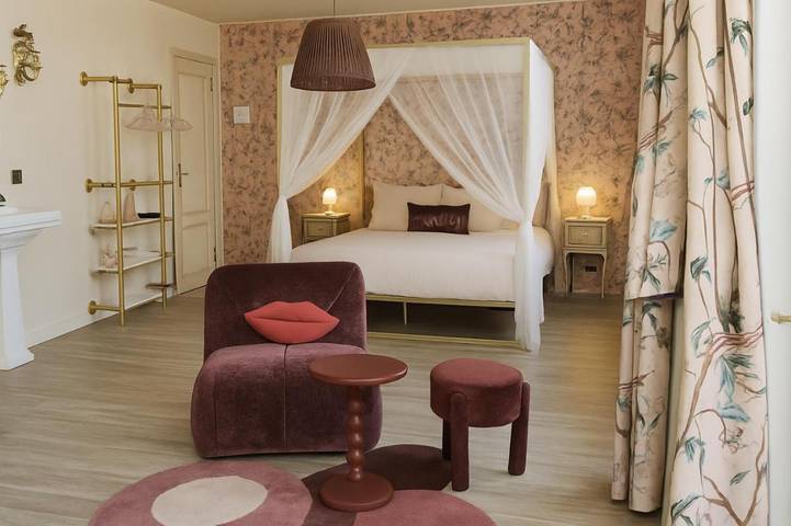 Chambre d’hôte pour 2 personnes, avec jardin et vue à Le Coq - 2