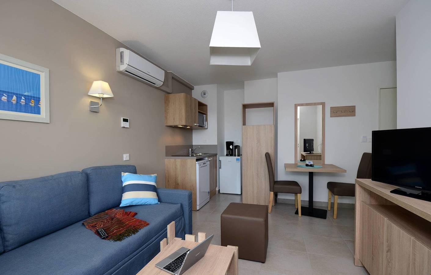 Appartement entier, Le Lotus Blanc 2p4 in Le Barcarès, Côte d'Améthyste