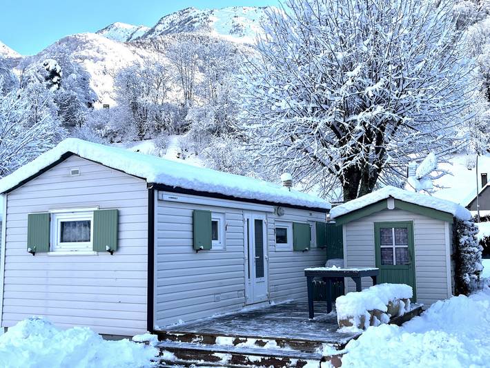 Bungalow pour 3 personnes, avec jardin et terrasse