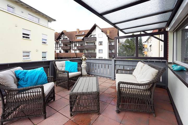 Ferienwohnung für 2 Personen, mit Terrasse in Bad Dürrheim