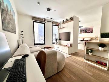 Gîte pour 2 personnes, avec balcon/terrasse, adapté aux familles à Bruxelles