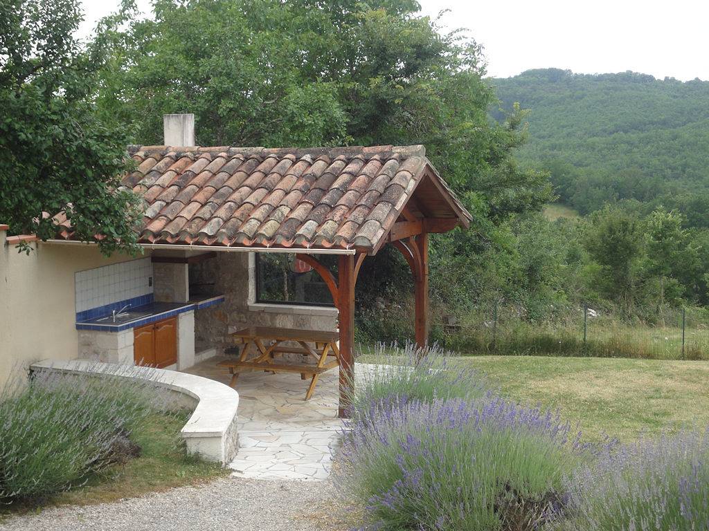 Maison "Bellevue", proche de Saint-Cirq-Lapopie in Berganty, Massif central