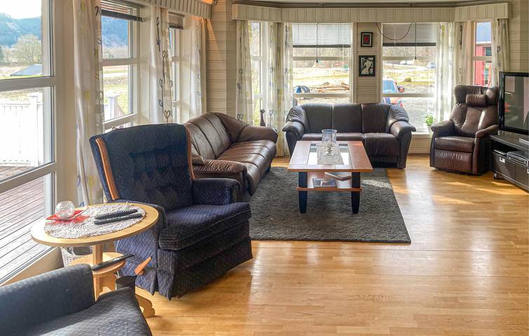 Ferienhaus für 8 Personen mit Ausblick in Stjørdal