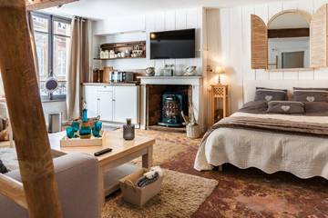 Gîte pour 2 personnes, avec jardin et vue dans Office De Tourisme De Honfleur