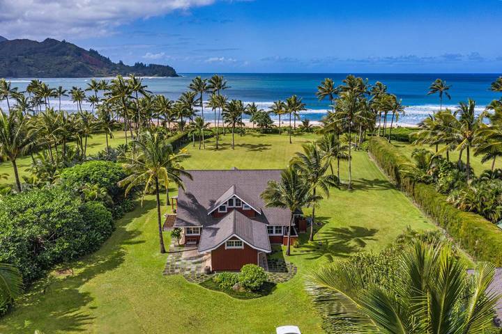 Vacation rental for 10 people, with balcony in Hanalei