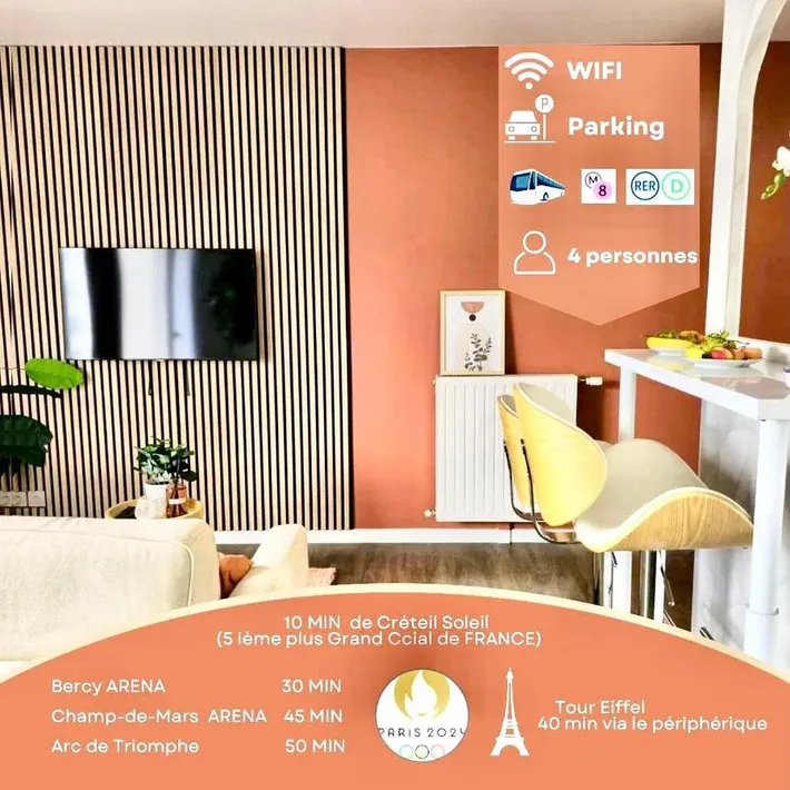 Apartamento de vacaciones para 4 personas, con balcón y vistas - 1