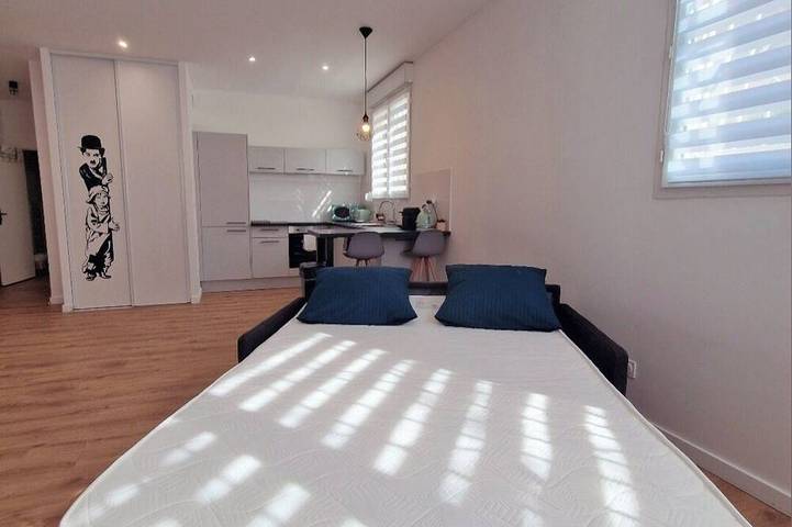 Entire apartment, Cosy Villeurbanne-Lyon Gare Part Dieu in Villeurbanne, Lyon region