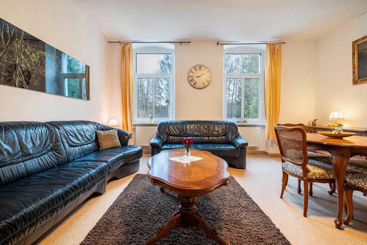 Ferienwohnung für 4 Personen, mit Seeblick und Sauna sowie Garten, mit Haustier in Lychen - 3