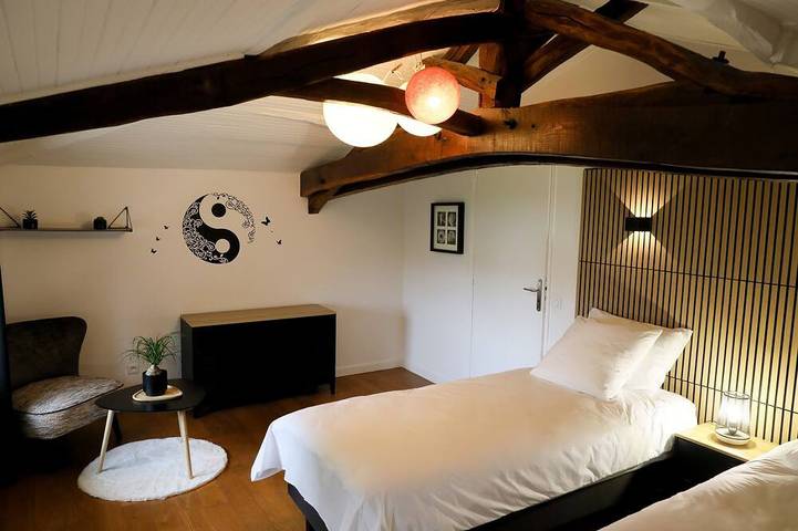 Gîte Nature et pêche avec Bain Nordique - 6 personnes in Bressuire, Deux-Sèvres