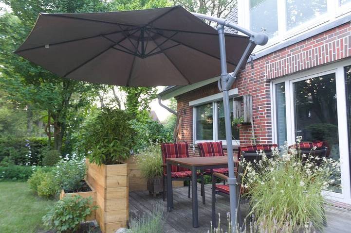 Ferienwohnung für 4 Personen, mit Terrasse und Garten