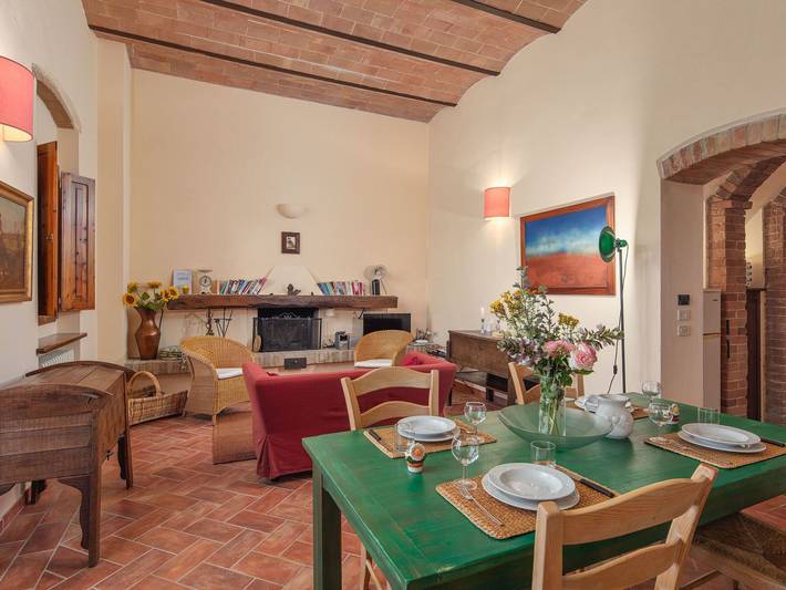 Gîte pour 2 personnes, avec jardin à Poggibonsi