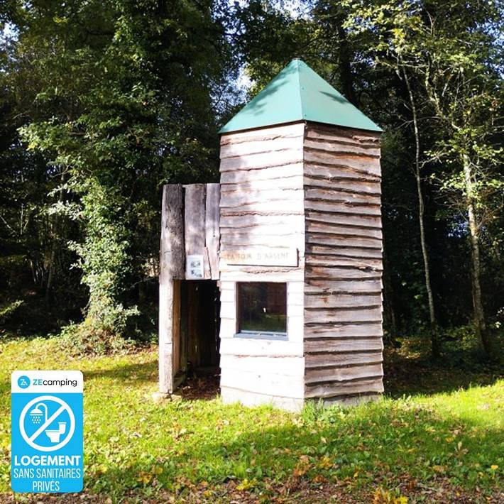 Cabane en bois pour 2 personnes, avec jacuzzi et sauna