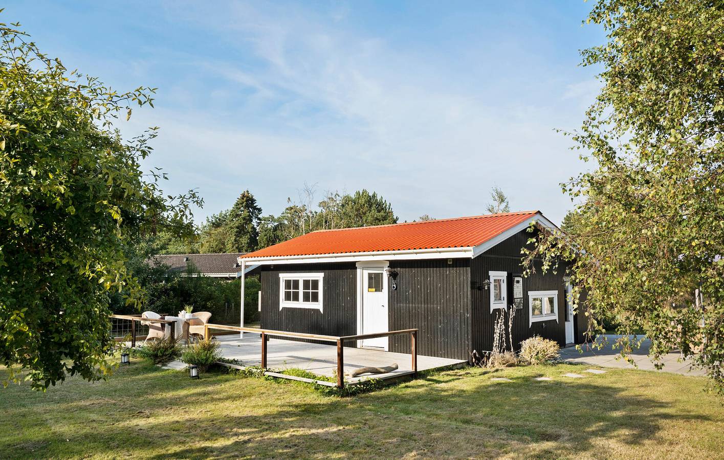 Ferienhaus für 4 Personen mit Terrasse in Bredfjed, Rødby