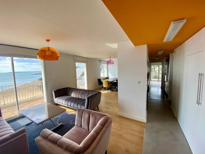 Appartement de vacances pour 9 personnes, avec jardin et terrasse
