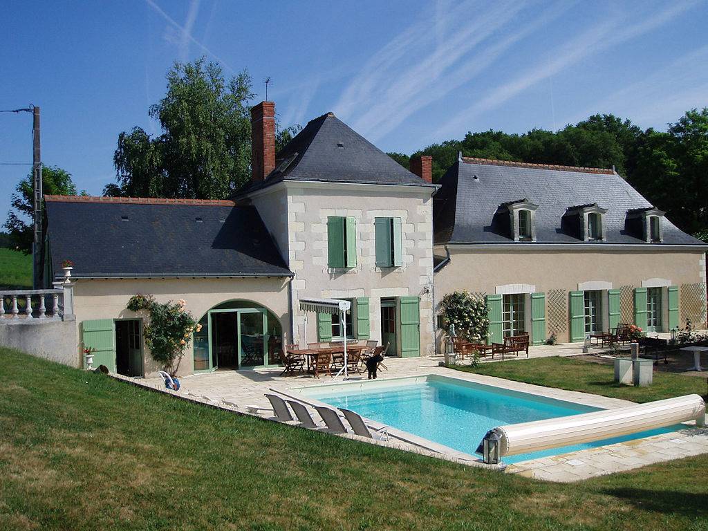 Le Manoir des Prés - Chambre Camélia in Vallières-les-Grandes, Région de Blois