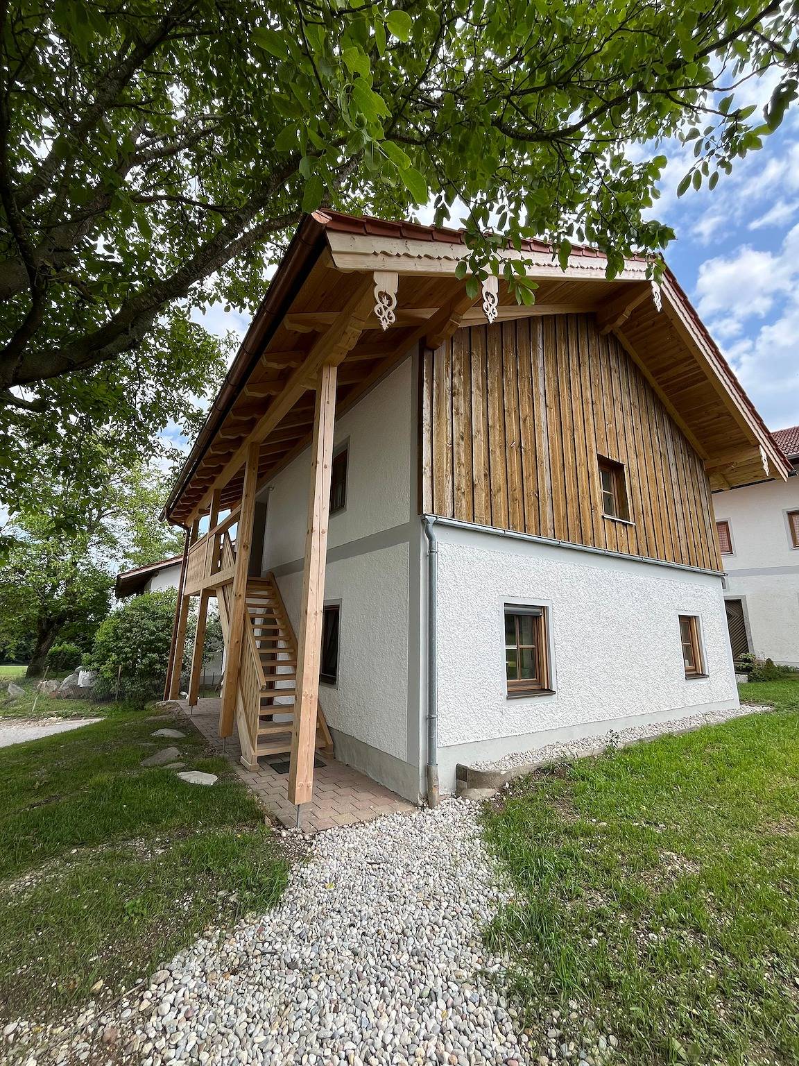Ganze Ferienwohnung, Bio-Bauernhof Glück - Ferienwohnung auf dem Bio-Bauernhof in Tittmoning, Rupertiwinkel