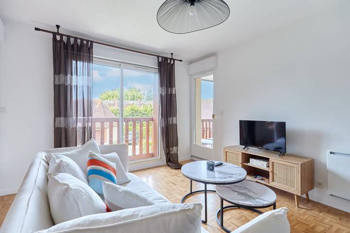 Appartement de vacances pour 2 personnes, avec piscine, adapté aux familles à Deauville