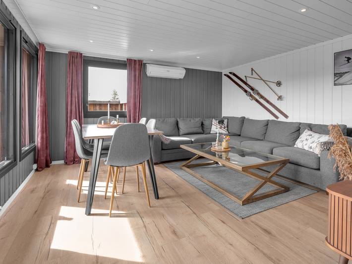 Ferienhaus für 6 Personen, mit Seeblick und Garten sowie Terrasse in Åseral - 3