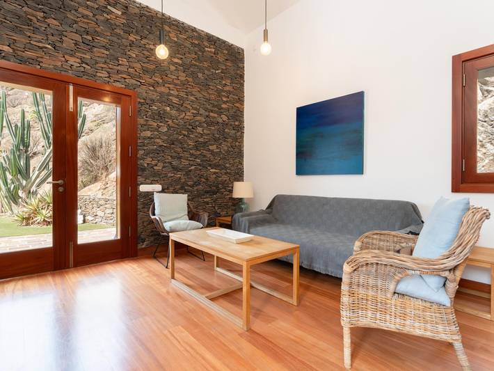 Ganze Ferienwohnung, Barranco de Ayagaures: Haus mit Pool – El Olivo de Ayagaures in Ayagaures, San Bartolomé de Tirajana