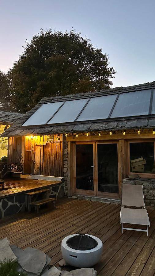 Chalet pour 6 personnes, avec jardin et vue
