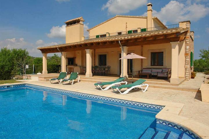 Finca für 10 Personen, mit Terrasse und Pool in Calas de Mallorca - 3