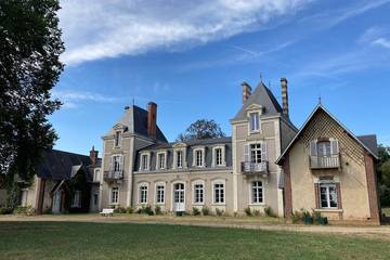 Château pour 26 personnes dans le Cher