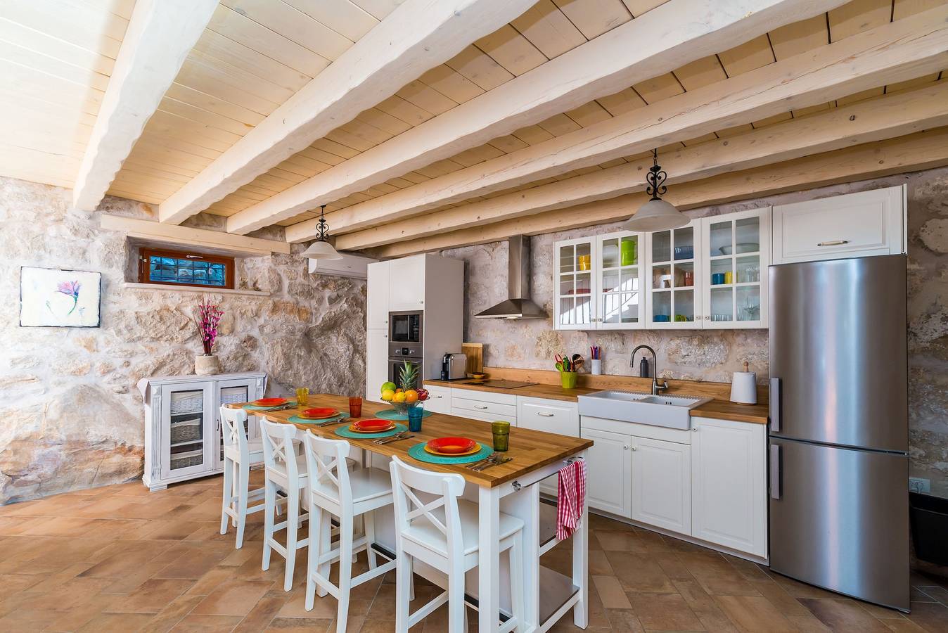 Villa für 4 Personen mit Meerblick in Brsecine, Grad Dubrovnik