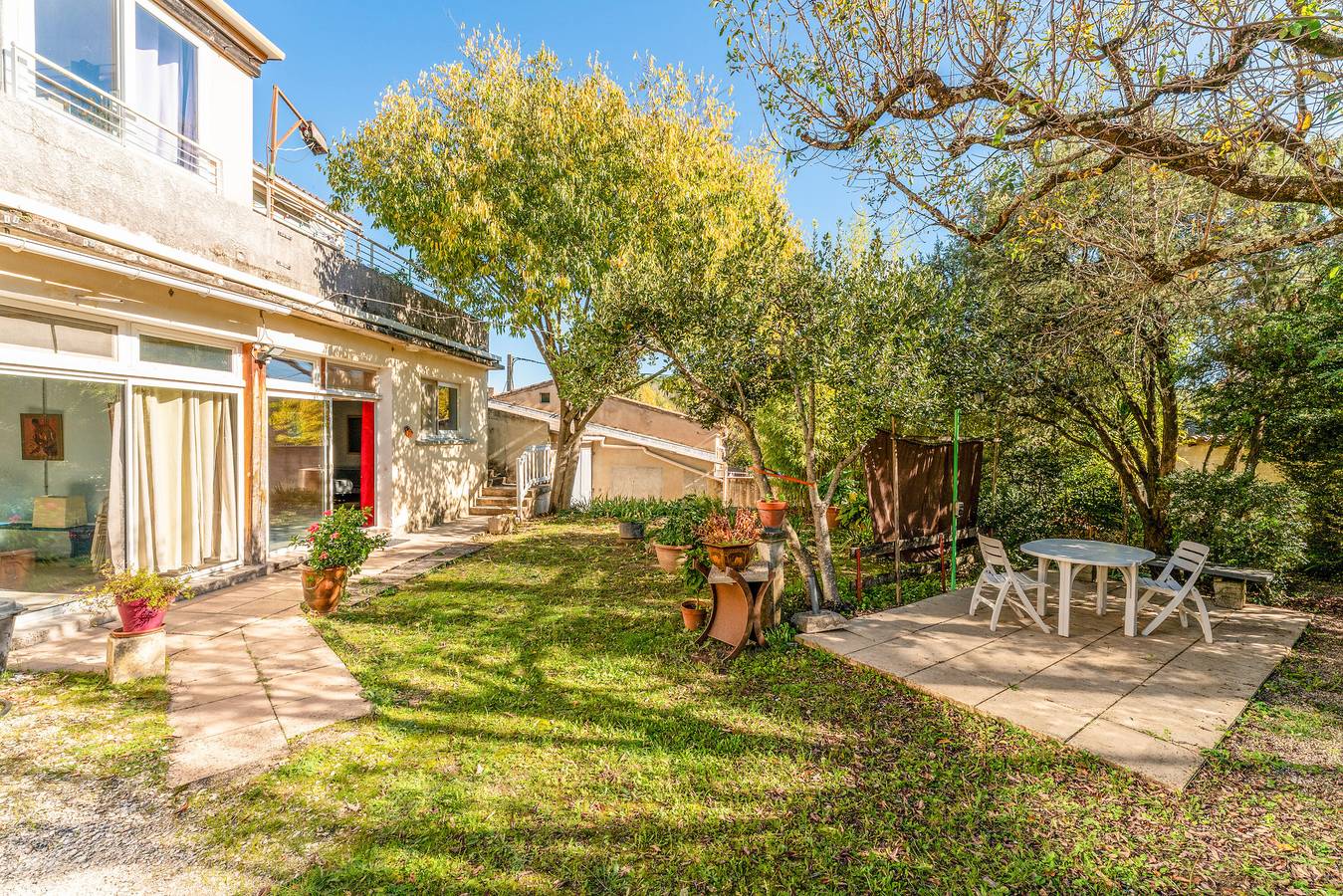 Ferienhaus 'Gîte - Le Samiege' mit privater Terrasse, Gemeinschaftsgarten & Wlan in Goudargues, Nimes und Umgebung