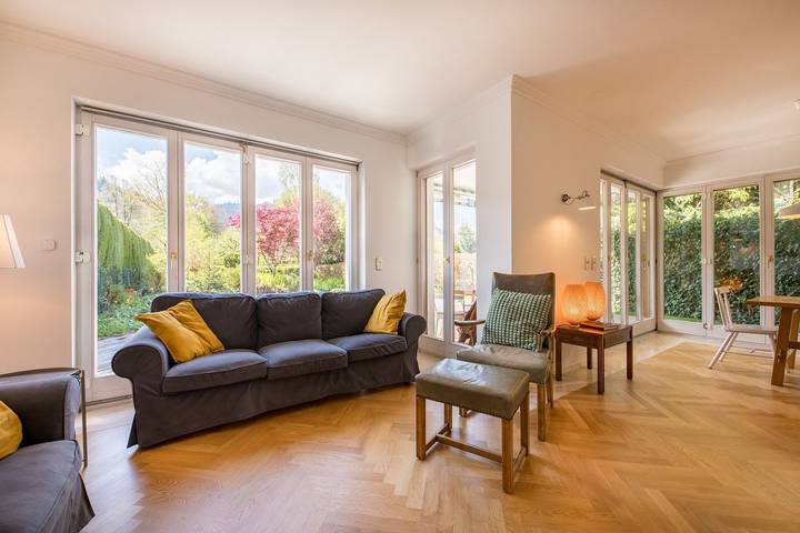 Ferienhaus für 7 Personen, mit Balkon und Terrasse sowie Garten und Sauna in Garmisch-Partenkirchen