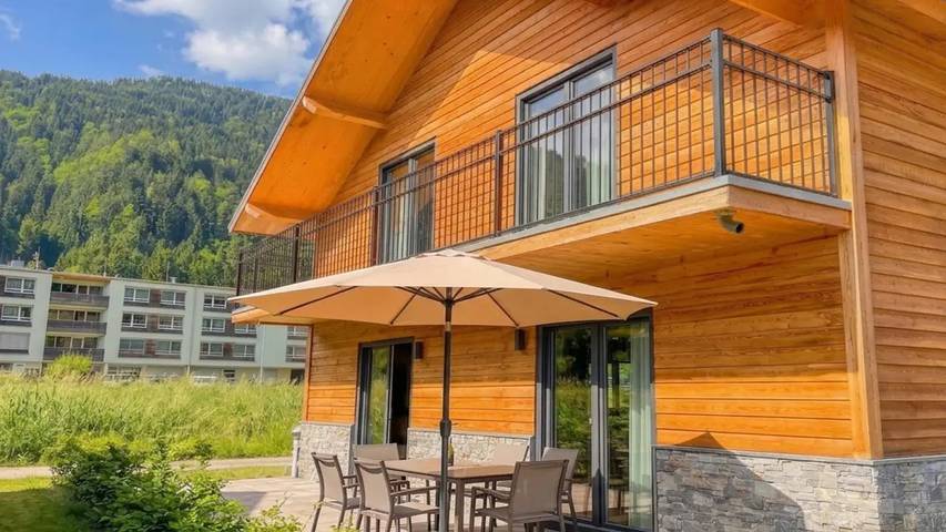 Ferienhaus für 9 Personen, mit Sauna und Garten, mit Haustier
