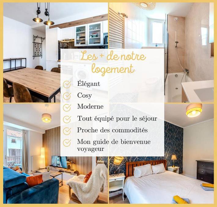 Gîte pour 4 personnes, avec balcon à Ambilly - 4