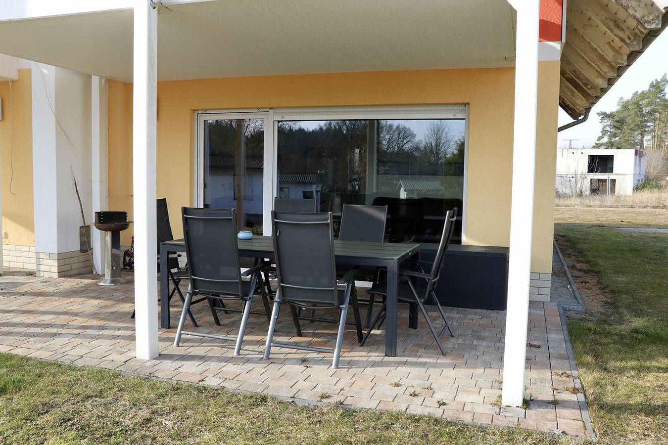 Ferienhaus Seeluft mit Seeblick in Warin für entspannte Urlaubstage in Klein Labenz, Warin