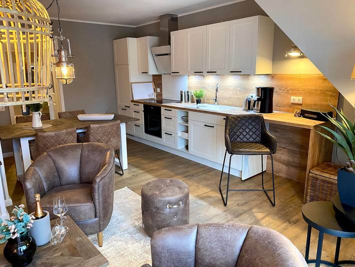 Ferienwohnung für 4 Personen, mit Balkon und Garten sowie Sauna auf Langeoog - 3