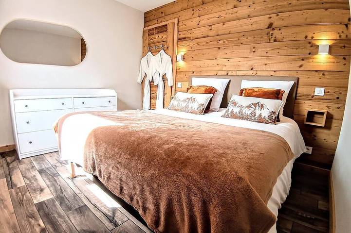 Ganze Wohnung, Appartement Chez Léon Avec Jardin in Samoëns, Region Bonneville