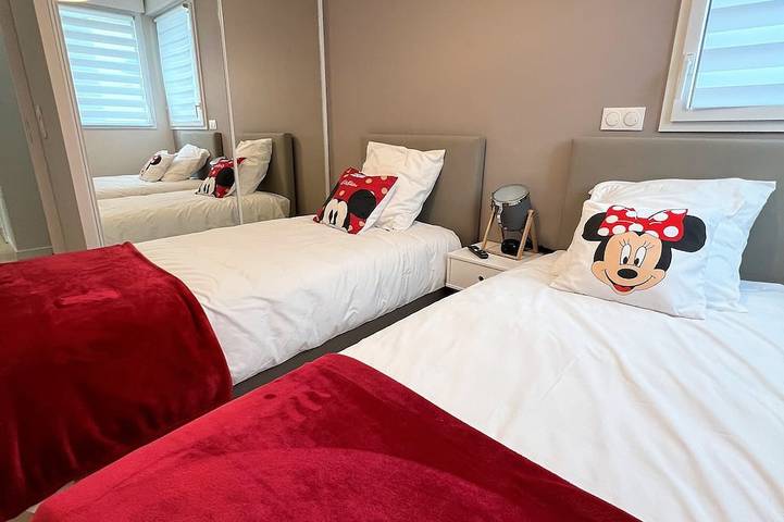 Gîte pour 6 personnes, avec balcon à Chessy - 3