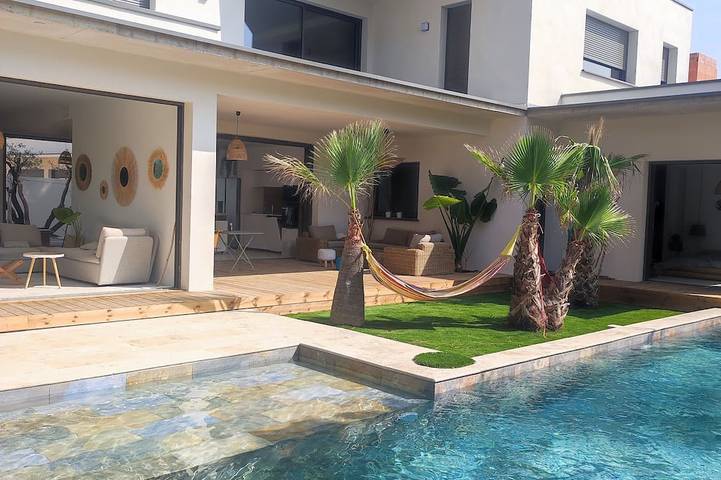 Villa pour 10 personnes à Lattes