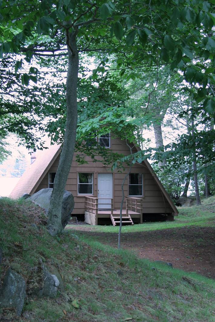 Cabin Deck House - Cabaña formidable en Laurel Island in Connecticut