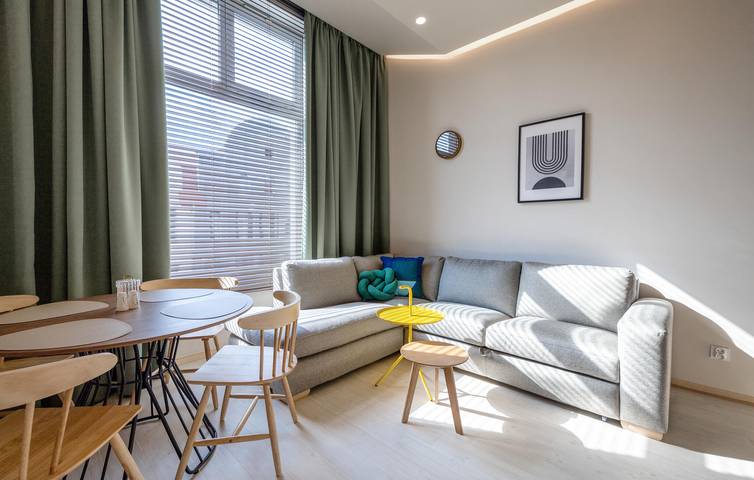 Ferienwohnung für 3 Personen, mit Garten und Seeblick