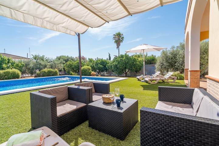 Casa rural para 5 personas, con Jardín en Marchena - 4