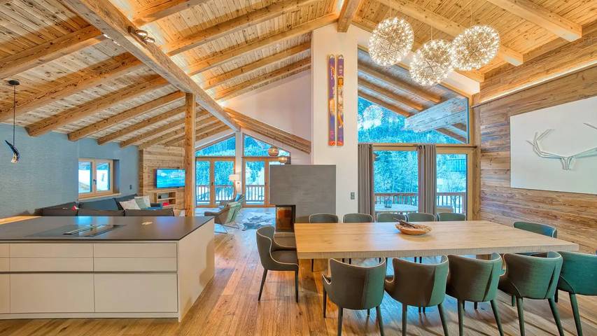 Ferienhaus für 12 Personen, mit Sauna und Garten sowie Terrasse und Whirlpool in Zell am See - 3