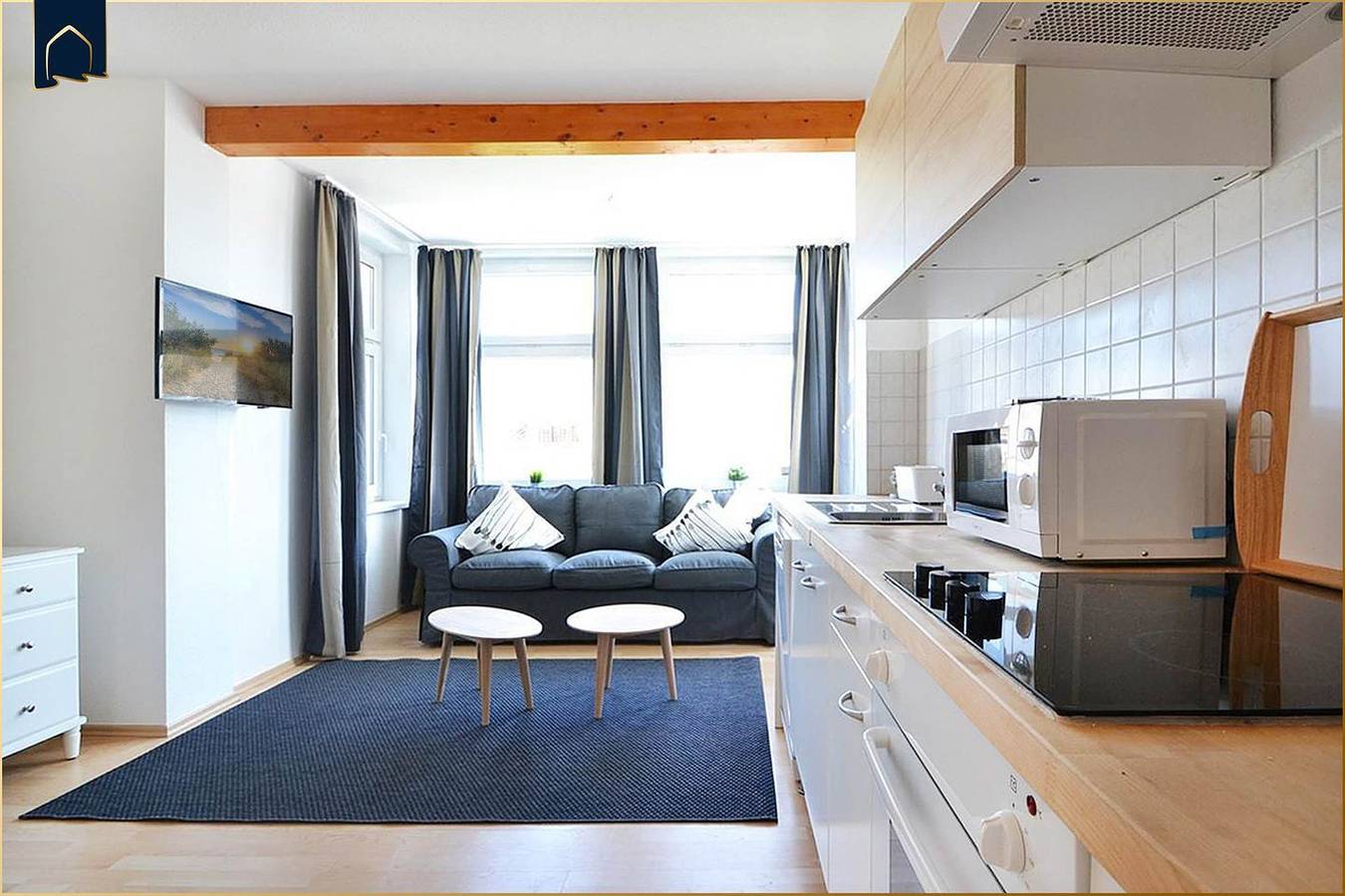 Appartement entier, Wunderschöne Ferienwohnung in Ahlbeck 200 m vom Strand entfernt in Drei Kaiserbäder, Heringsdorf