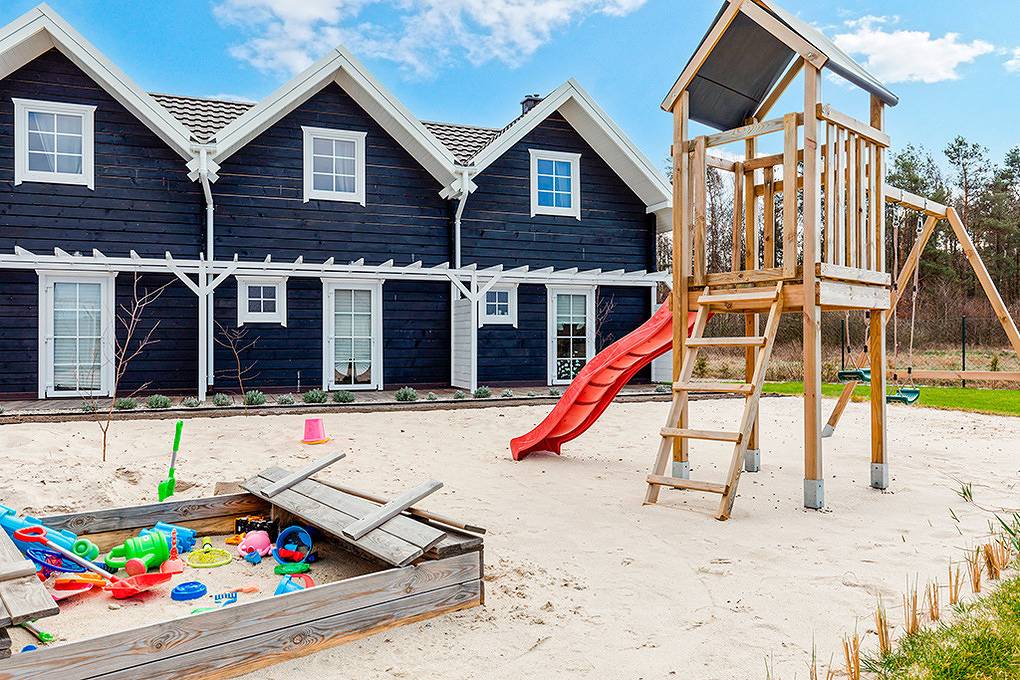 Ferienhaus Bla Marine in Grzybowo, Polnische Ostsee