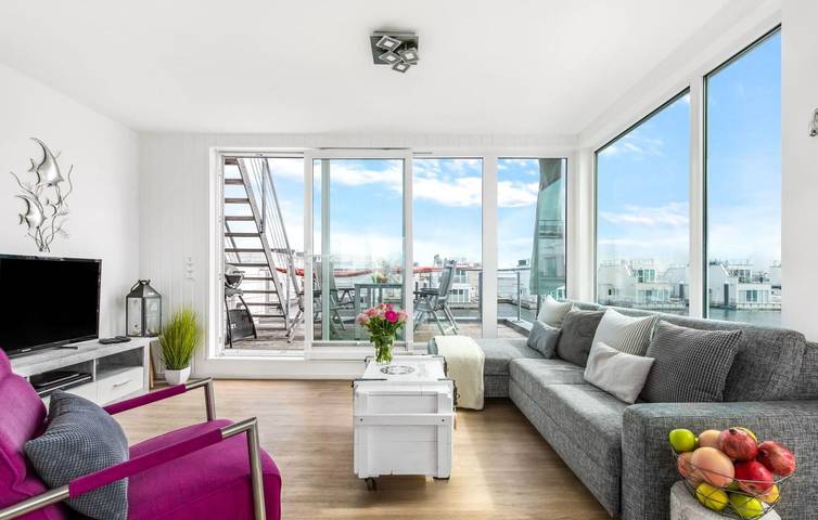 Hausboot für 4 Personen, mit Terrasse und Sauna in Kappeln - 2