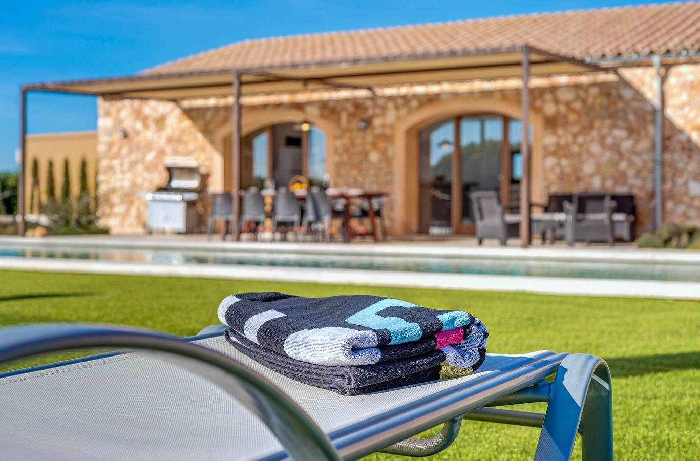 Moderne Landvilla "Can Gustí" mit Pool, Wlan, Klimaanlage und Terrasse in Manacor, Mallorca Osten