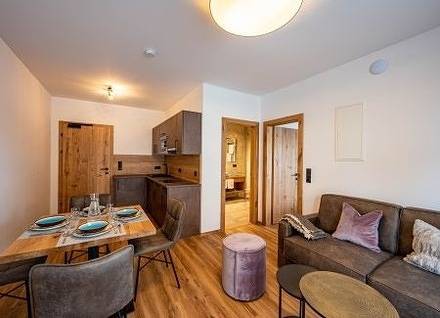 Ferienwohnung für 4 Personen, mit Terrasse und Sauna sowie Ausblick in Ehrwald
