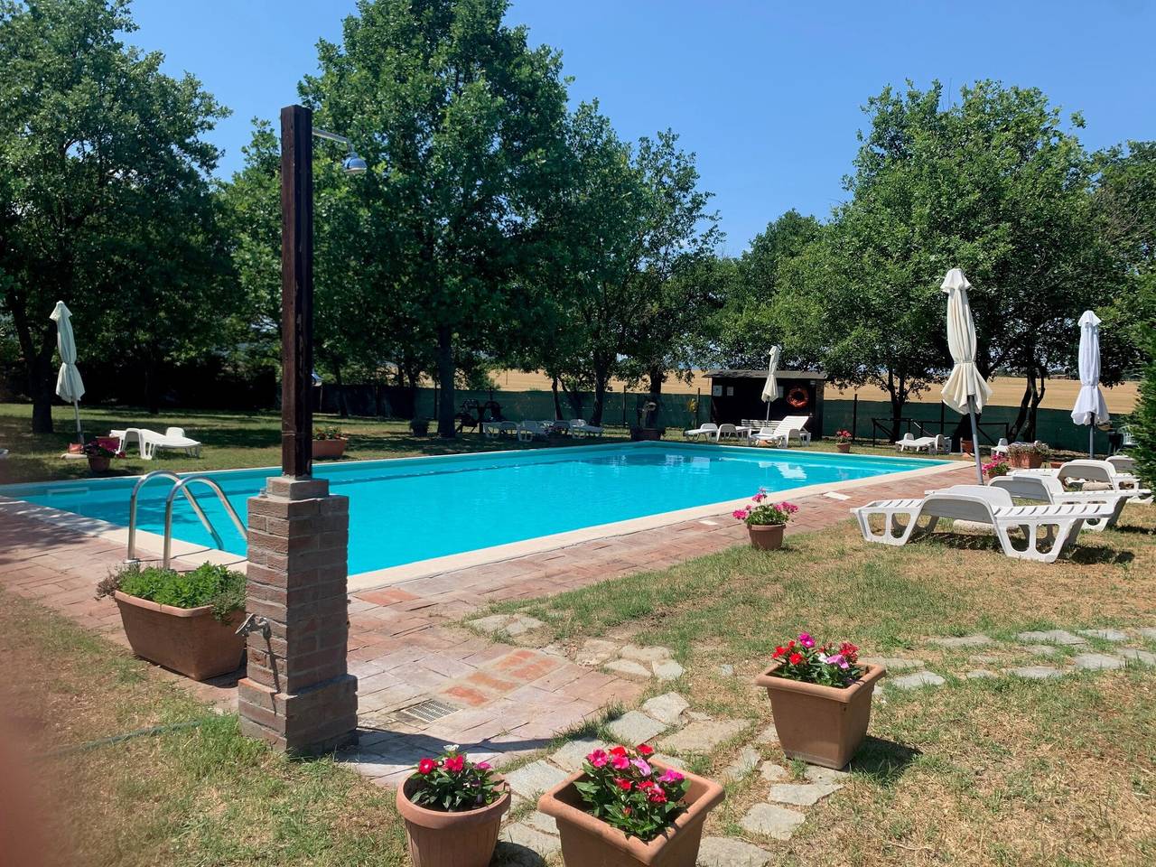Casa vacanze "Il Forcone" con piscina condivisa e Wi-Fi in Castiglione del Lago, Lago Trasimeno